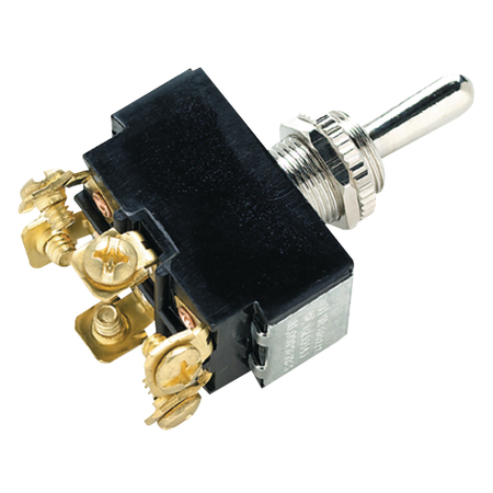 SEACHOICE 3 Position Toggle Switch With 6 Screw Terminals On/Off/On 12141